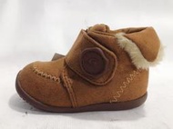 英德鞋坊 日本第一品牌-MOONSTAR月星 CR寶寶機能短靴 1043-棕 超低直購價490元 限量特賣