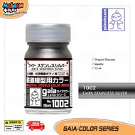GAIANOTES GA1002 Dark Stainless Silver GAIA 1002 Paint Model Kit Paint