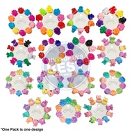 HC-17 (12 cards) Glossy Mini Hair Clips Hair Clams Hair Clams Hair Clamps Hair Accessories