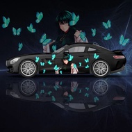 ✔Fubuki Kawaii Anime Girl 2pcs Car Sticker for Universal Large Car Decal Car Sticker for Car StCM+0