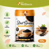 [AEON Wellness] Hishin DietGrain 300g | Multigrain Botanical Beverage With Prebiotic & MCT Oil For G