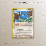 [Ramen02] Genuine Japanese Pokémon Card - Azurill - November 20,3 - illus. Midori Harada