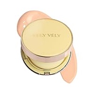 [Official] VELY VELY Honey Cushion Funde, 0.5 oz (15 g) (No. 23 Natural) Aura Honey Cushion Glow (#23 Natural) 0.5 oz (15 g) Korean Cosmetics Korean Makeup SPF 50+, PA++++
