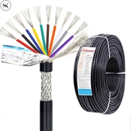 SK UL2464 Shielded Wire Cable 2/4/6/8/10/12 Multi-Core Tinned Copper 22awg 24awg 26awg