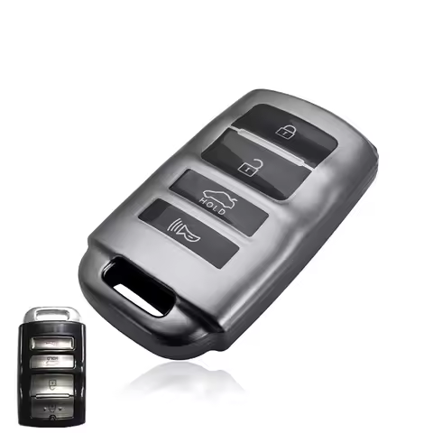 4 Buttons For KIA Cadenza K9 K7 K-04 Sorento K900 and New K7 TPU Auto Shell Fob Cover Holder Car Key
