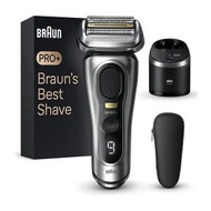百靈牌 - Braun Series 9 9667CC 男士乾濕兩用電動鬚刨 (銀色)｜電鬚刨｜剃鬚刨｜剃鬚刀｜電動剃鬚刨｜電動剃鬚刀｜自動清洗鬚刨｜乾濕兩用鬚刨【平行進口】 9667CC