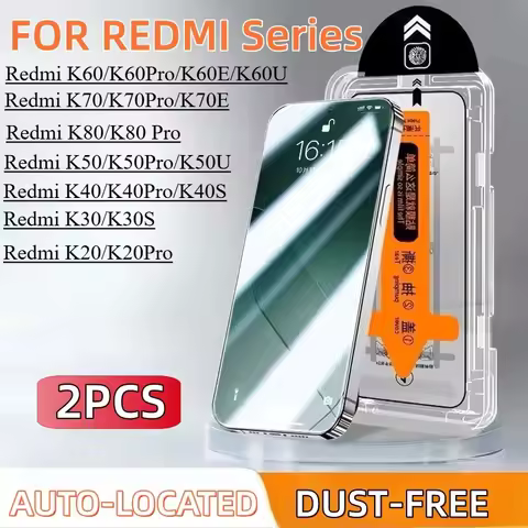 2Pcs For Redmi K80 Pro K70 K60 K50 Ultra K40 K30 K20 Pro K30S K70E K60E K40S K30i Tempered Glass Scr