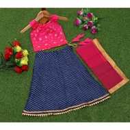 GS COLLECTIONS kids Girls LEHENGA
