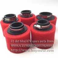 35mm 38mm 42mm 45mm 48mm 58mm Straight Foam Air Filter Sponge Cleaner Moped Scooter CG125 150cc Dirt