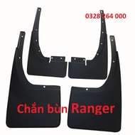 Bộ 4 chắn bùn xe Ford Ranger 2015- 2024 2025 - Hàng cao cấp _ 2CAR