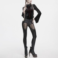 哥德黑暗靈魂蝴蝶鏤空緊身褲