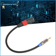 EMOTEMY 3PIN XLR Male to 3.5mm Cable, Male to Male Lossless 3.5mm TRS to XLR Cable, Flexible Noise R