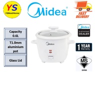 MIDEA 0.6L RICE COOKER MG-GP06B (Mini Rice Cooker,Periuk Nasi,电饭锅)