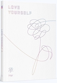 BTS - LOVE YOURSELF 承 [Her] [O ver.] +Photobook+Photocard+Official O ver. Folded Poster+4 Extra Phot