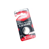 DL2025 Japan Maxell Coin Cell Lithium Battery CR2025 1pc single pack EXP DATE 2034