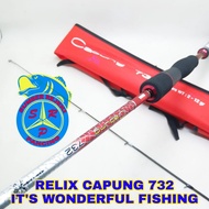 ﺴFishing Rod RELIX NUSANTARA CAPUNG 662 732 762 bc732