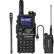 K5PLUS Tri-Band Ham Radio Long Range Walkie Talkies High Power Two-Way Radio with One Touch Frequenc