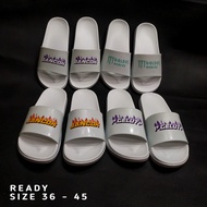 Estado sandals/slop sandals/slide sandals/full white sandals 36 - 45