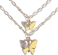 Madison Tyler Mother Daughter Necklace Set | 2PCS Mothers Day Gifts for Mom Daughter Matching Crysta