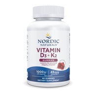 Nordic Naturals Vitamin D3 K2 1000iu 60 gummies