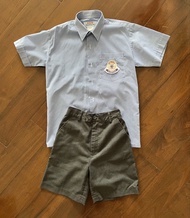 東華三院李賜豪小學男童校服恤衫短褲