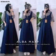 NEW ALBA MAXY GAMIS WANITA DEWASA MODEL TERBARU MODIS CANTIK