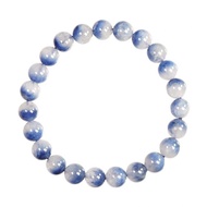 【正佳珠寶】藍線石 高品聚寶盆藍線石 7.8-8.3mm 藍線石水晶手珠