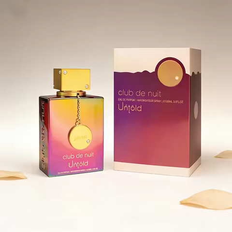 ARMAF club de nuit Untold Men's Eau De Parfum 3.6oz, Rich Woody & Amber Scent, Long-Lasting Masculin