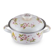 FUJIHORO 1.8 liter Japanese enameled steel pot - Made in Thailand - Genuine