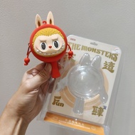 New Labubu Airpods Case In Box POP MART The Monsters Let's Have Fun Together Rattle-Drum Earphone 12