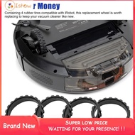 [ISHOWMAL] 4X Vacuum Robot Tires for Wheels Series 5/6/7/8/9/I7 S9+ Anti-Slip❀
