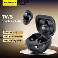 Awei T78 Bluetooth Earphone Mini True Wireless Earbuds With Microphone Bluetooth 5.3 Gaming Headset
