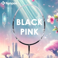 Genuine Kumpoo Black Pink 4UG5 badminton racket, lightweight and durable, pre-tensioned 10.5kg, free
