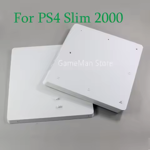 2Sets For PS4 Slim 2000 White Housing Shell Case Full Console Case For playstation PS4 Slim 2000 Pro