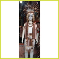 ☎ ╱ ☑ Igorot Costume for Kids, Chaleco/Bahag complete set with accessories.