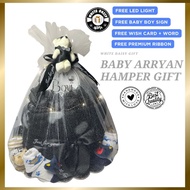 Premium Baby Newborn Hamper Gift Set | Set Hadiah Bayi | Hamper Baby LED berlampu | Baby Gift Box | 