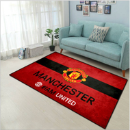 Thảm phòng khách cao cấp thảm lau chân Câu Lạc Bộ bóng đá MU - Thảm bóng đá CLB Manchester United -