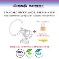 MAYMOM Standard-Neck Flange for Spectra with Valve/ Membrane / Flange Adapter [ 15mm to 36mm ]