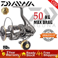 DAIWA Reel Metal Fishing Reel BC Reel Spinning Reel Spool Jigging Mesin Reel Pancing 5.2:1 Reel 50KG