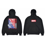 MARVEL CAPTAIN AMERICA HOODIE JACKET JUMBO SIZEBIG