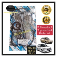 BEST GASKET PROTON SAGA BLM FL FLX 1.3 ENGINE HEAD TOP OR FULL OVERHAUL GASKET SET (CARBON )