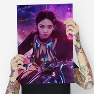 AESPA Next Level A3 A4 Glossy Coated Poster High Quality Ningning Giselle Karina Winter Kpop Posters