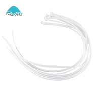 10X Extra Long 76Cm Cable Ties White Zip Wraps