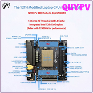 เมนบอร์ด12th 12900HK สำหรับคอมพิวเตอร์เดสก์ท็อป CPU รุ่น10729แผงวงจรควบคุมอิเล็กทรอนิกส์ ITX Es ส่วน