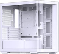JONSBO D300 Micro-ATX Computer Case, White