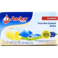 Anchor Fresh Pure NewZeland Butter Block Unsalted 227g