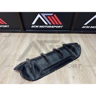 BMW G30 F90 carbon fiber rear diffuser