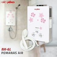 Water Heater Niko NK 6L Gas Water Heater Instan / Pemanas Air Gas niko NK 6L