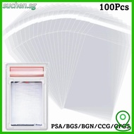 SUCHENSG 100 Sheets PSA BGS Card Brick Film, Waterproof Strong PSA BGS Slab Sleeve,  Durable Transpa