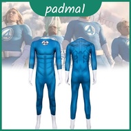 Four Fantastic Marvel Cosplay Jumpsuit For Roleplay Unisex Costume Halloween